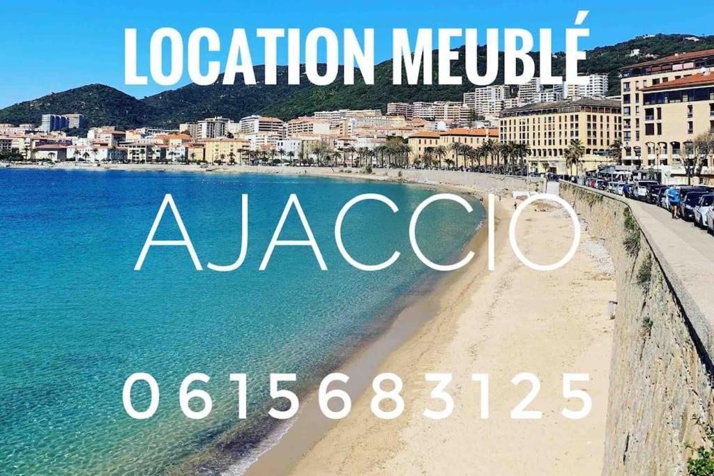 Appartement Hypercentre Parking Gratuit Ajaccio  Luaran gambar